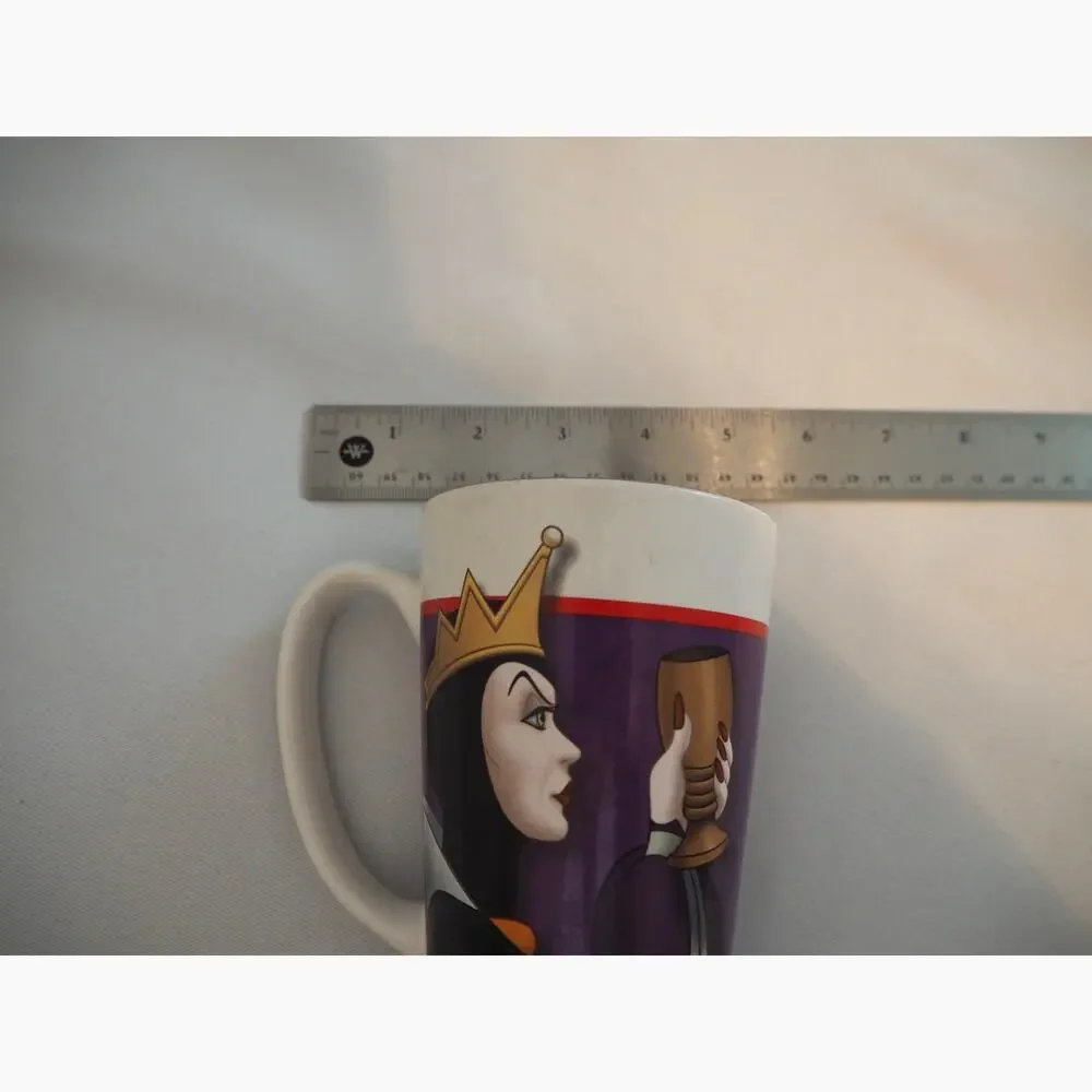 Disney Store Snow White Evil Queen Tall Latte Mug 12 oz Villains 2014 Parks